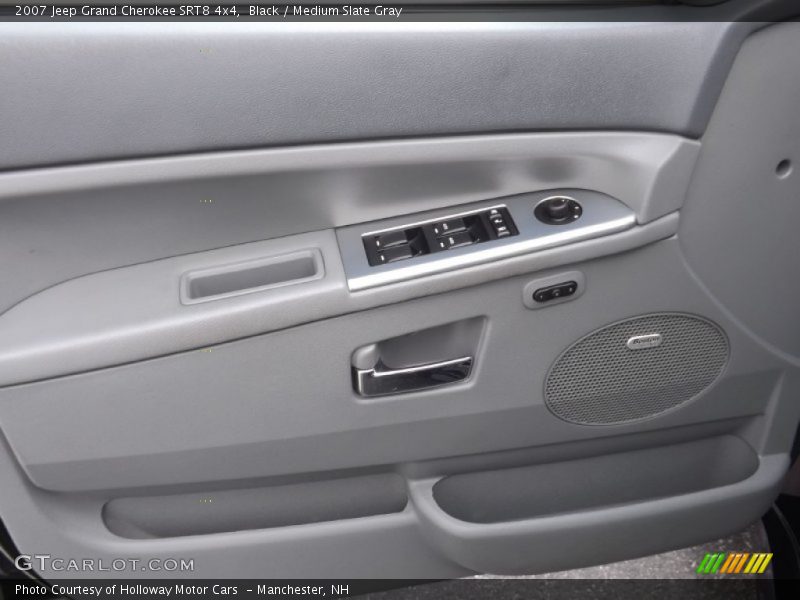 Black / Medium Slate Gray 2007 Jeep Grand Cherokee SRT8 4x4