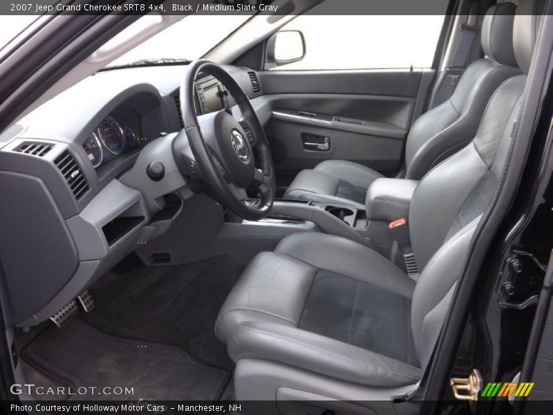 Black / Medium Slate Gray 2007 Jeep Grand Cherokee SRT8 4x4