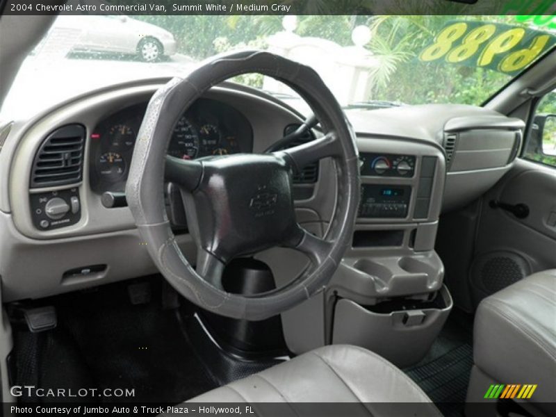 Summit White / Medium Gray 2004 Chevrolet Astro Commercial Van