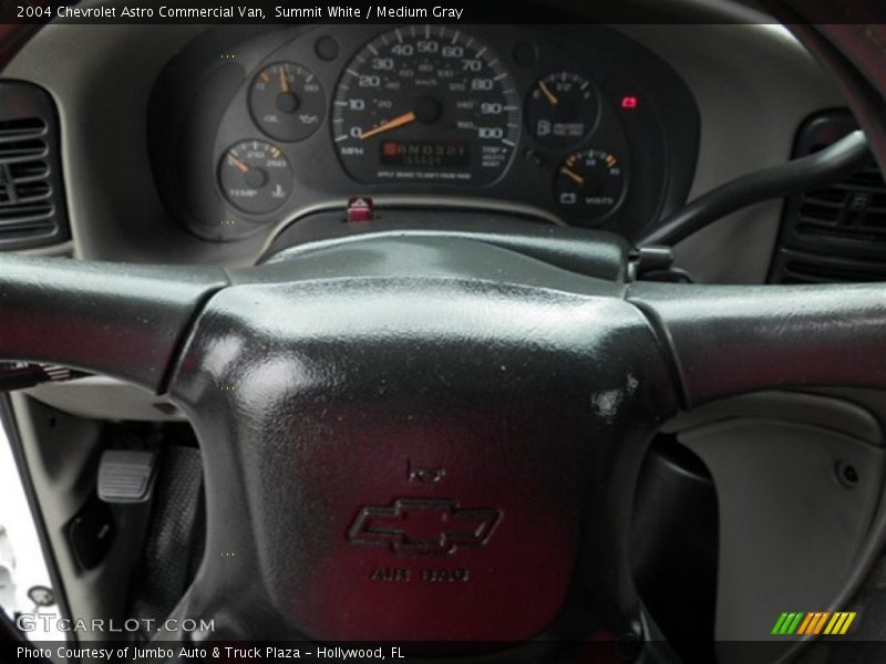 Summit White / Medium Gray 2004 Chevrolet Astro Commercial Van