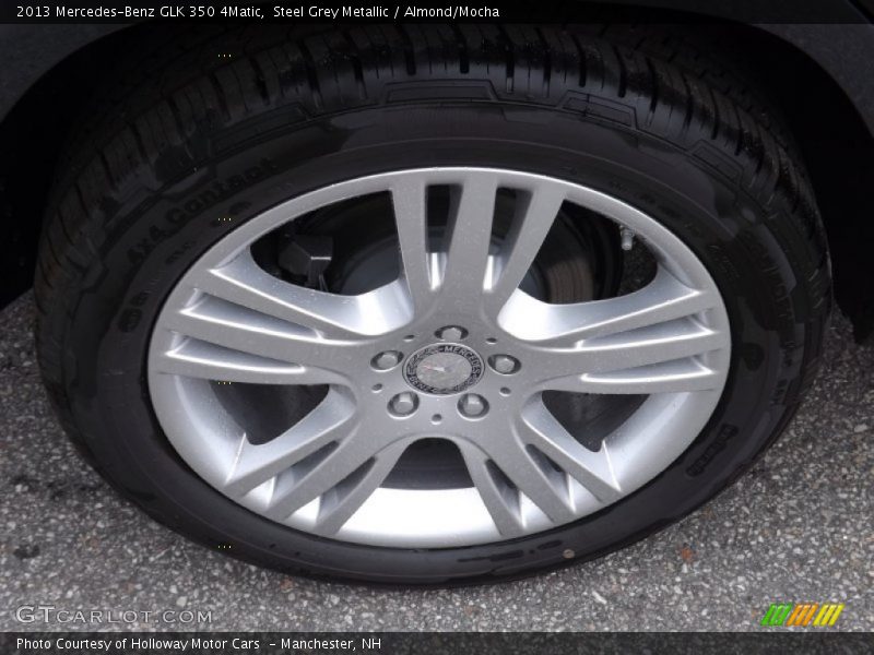 Steel Grey Metallic / Almond/Mocha 2013 Mercedes-Benz GLK 350 4Matic