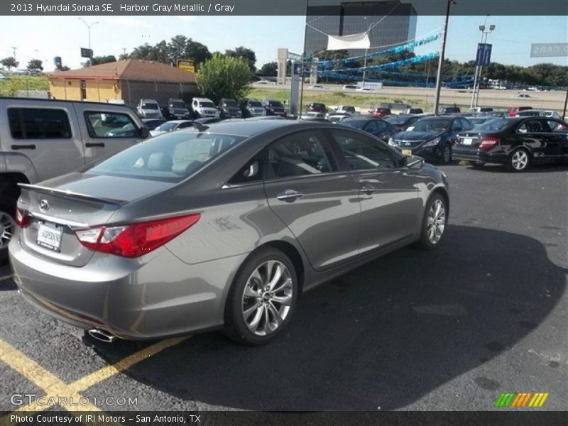 Harbor Gray Metallic / Gray 2013 Hyundai Sonata SE