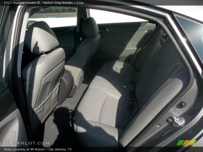 Harbor Gray Metallic / Gray 2013 Hyundai Sonata SE