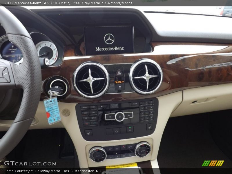 Steel Grey Metallic / Almond/Mocha 2013 Mercedes-Benz GLK 350 4Matic