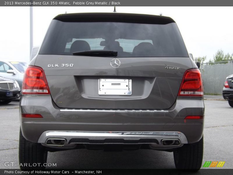 Pebble Grey Metallic / Black 2013 Mercedes-Benz GLK 350 4Matic
