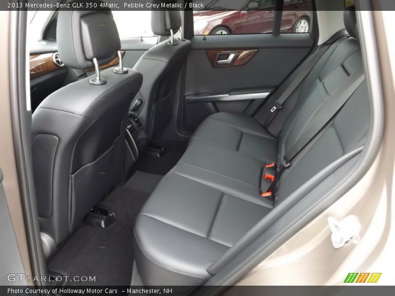 Pebble Grey Metallic / Black 2013 Mercedes-Benz GLK 350 4Matic