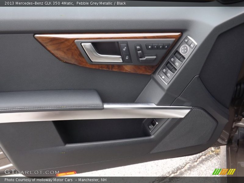 Pebble Grey Metallic / Black 2013 Mercedes-Benz GLK 350 4Matic