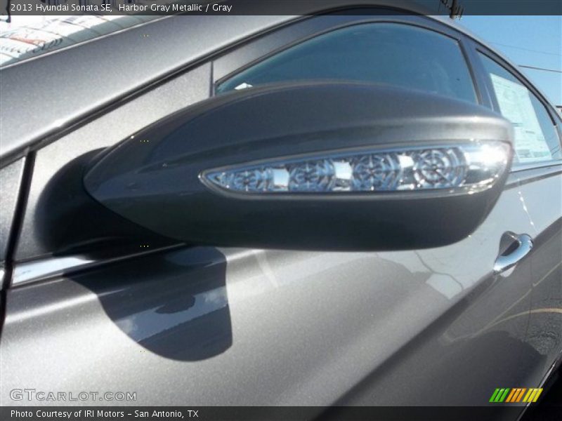 Harbor Gray Metallic / Gray 2013 Hyundai Sonata SE