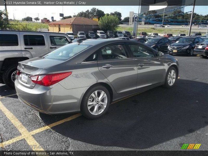 Harbor Gray Metallic / Gray 2013 Hyundai Sonata SE