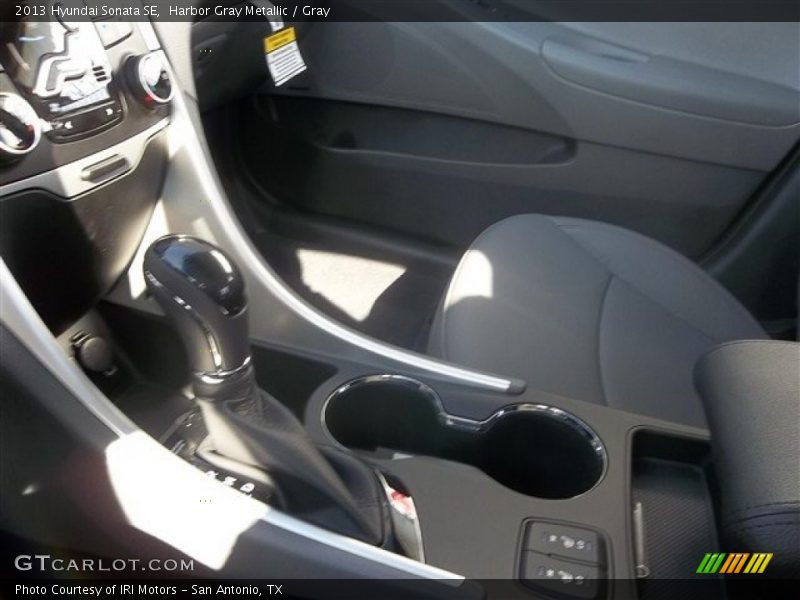 Harbor Gray Metallic / Gray 2013 Hyundai Sonata SE