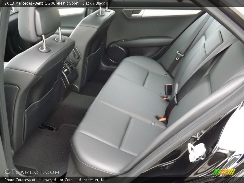 Black / Black 2013 Mercedes-Benz C 300 4Matic Sport