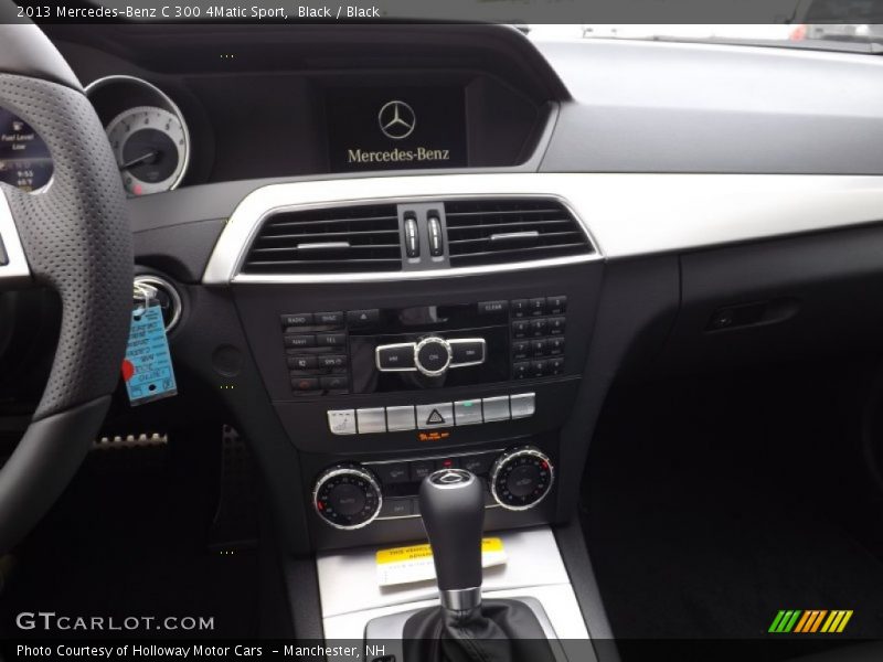 Black / Black 2013 Mercedes-Benz C 300 4Matic Sport