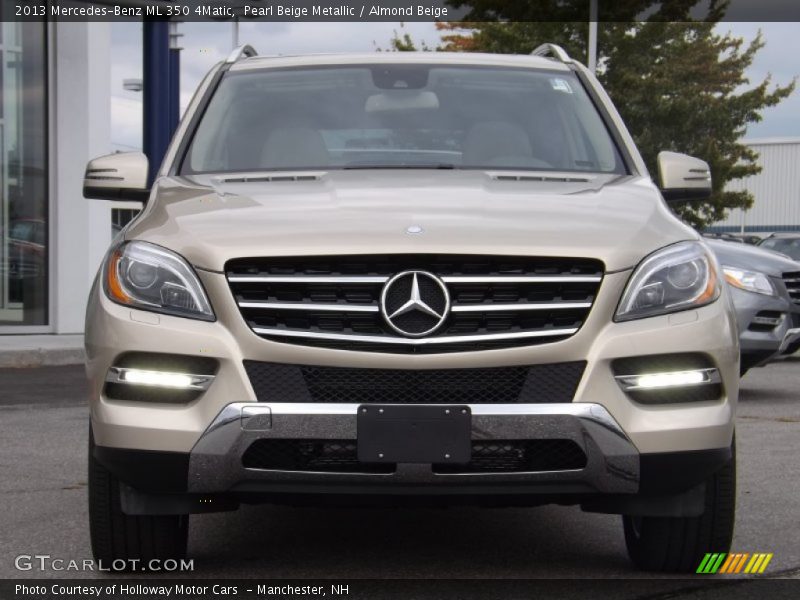 Pearl Beige Metallic / Almond Beige 2013 Mercedes-Benz ML 350 4Matic