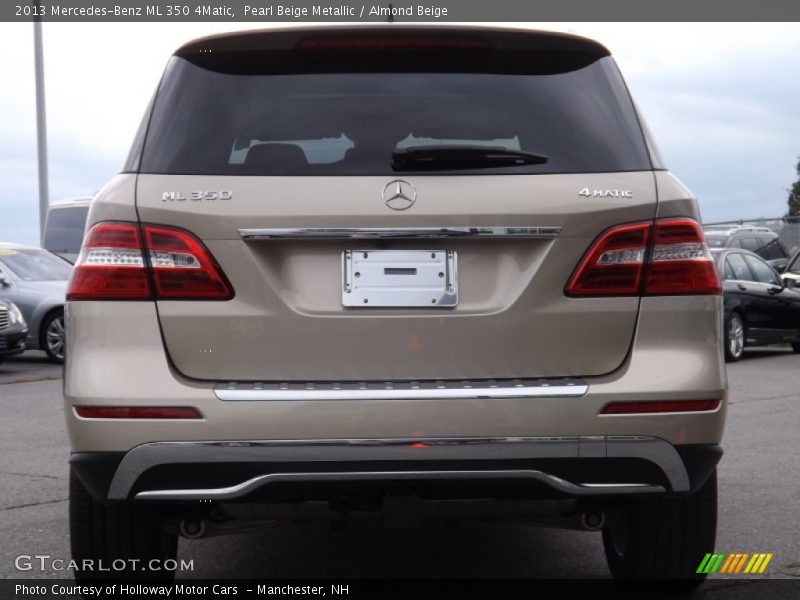Pearl Beige Metallic / Almond Beige 2013 Mercedes-Benz ML 350 4Matic