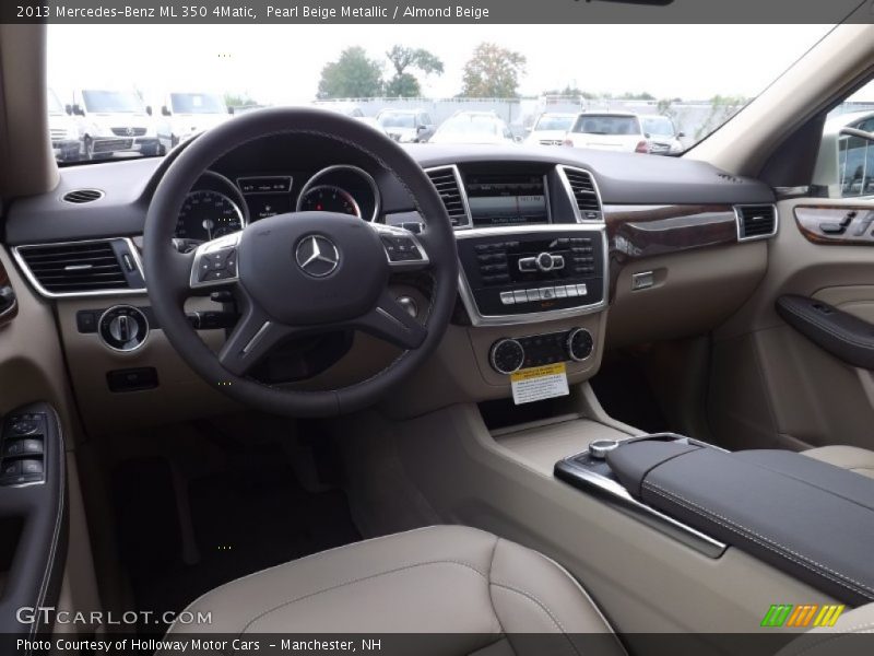 Pearl Beige Metallic / Almond Beige 2013 Mercedes-Benz ML 350 4Matic
