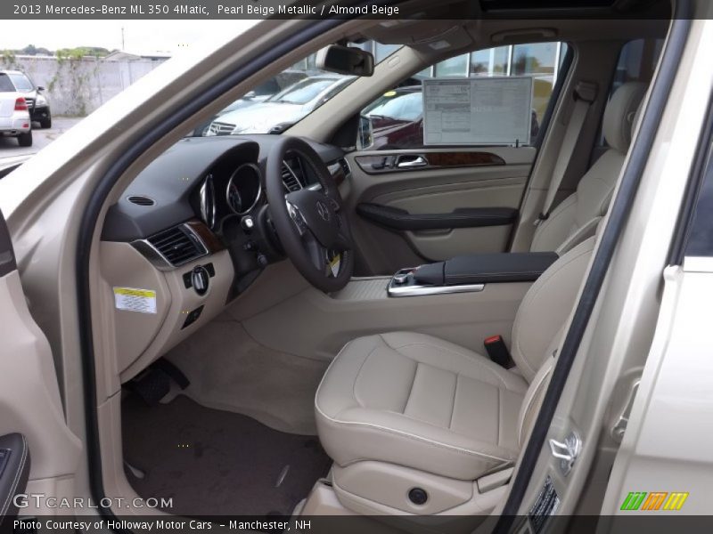 Pearl Beige Metallic / Almond Beige 2013 Mercedes-Benz ML 350 4Matic