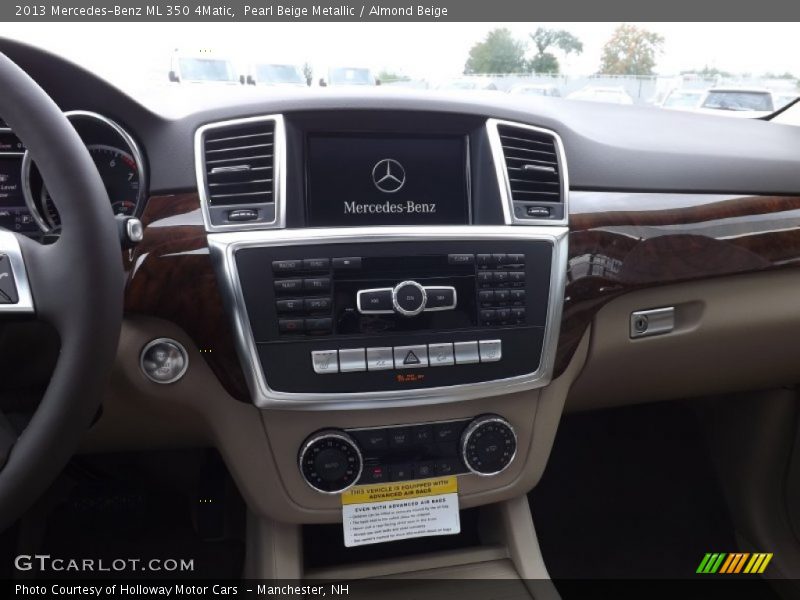 Pearl Beige Metallic / Almond Beige 2013 Mercedes-Benz ML 350 4Matic