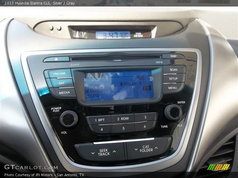 Silver / Gray 2013 Hyundai Elantra GLS