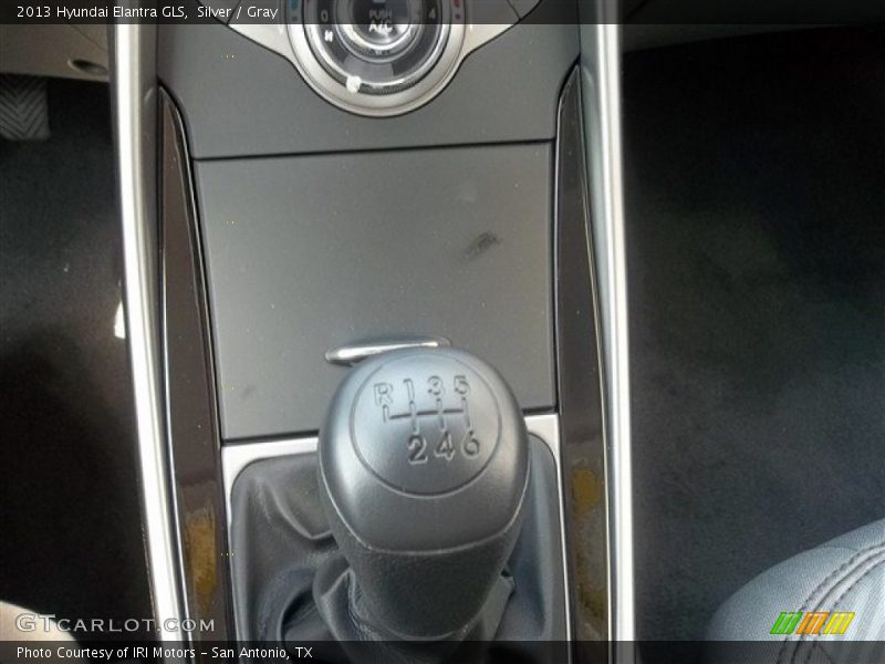 Silver / Gray 2013 Hyundai Elantra GLS