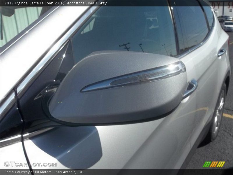Moonstone Silver / Gray 2013 Hyundai Santa Fe Sport 2.0T