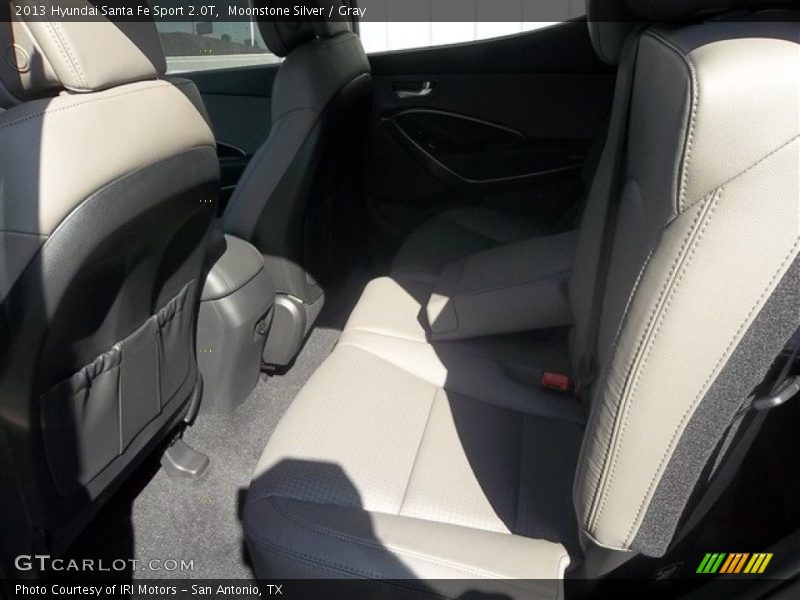 Moonstone Silver / Gray 2013 Hyundai Santa Fe Sport 2.0T