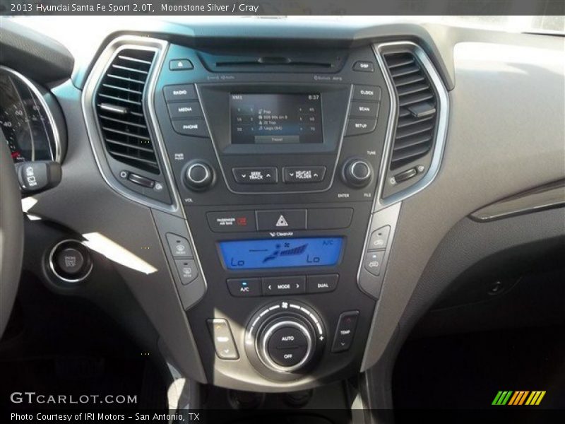 Moonstone Silver / Gray 2013 Hyundai Santa Fe Sport 2.0T
