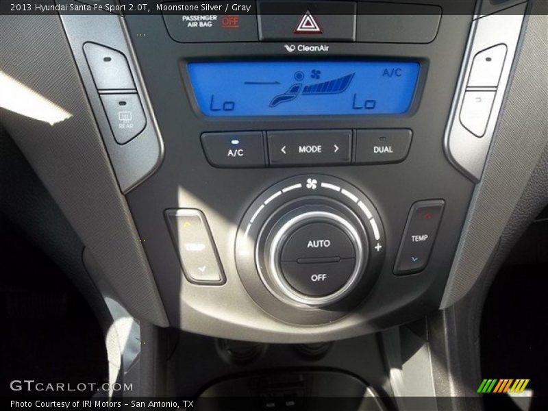 Moonstone Silver / Gray 2013 Hyundai Santa Fe Sport 2.0T