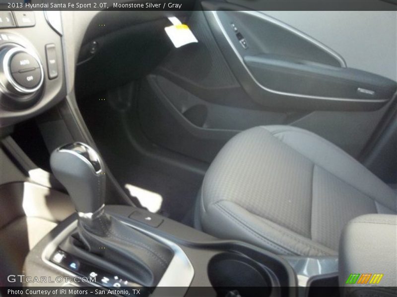 Moonstone Silver / Gray 2013 Hyundai Santa Fe Sport 2.0T
