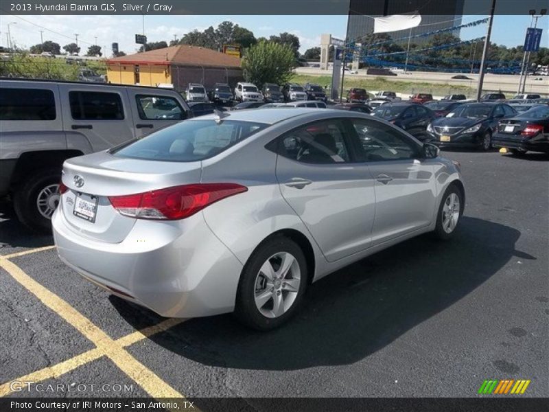 Silver / Gray 2013 Hyundai Elantra GLS