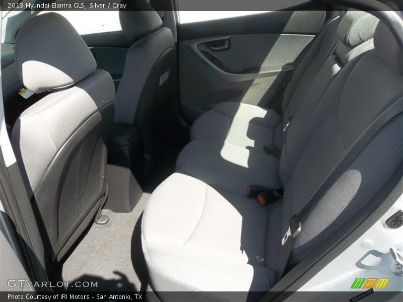 Silver / Gray 2013 Hyundai Elantra GLS