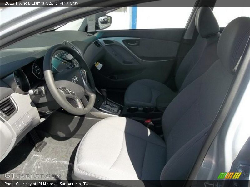 Silver / Gray 2013 Hyundai Elantra GLS