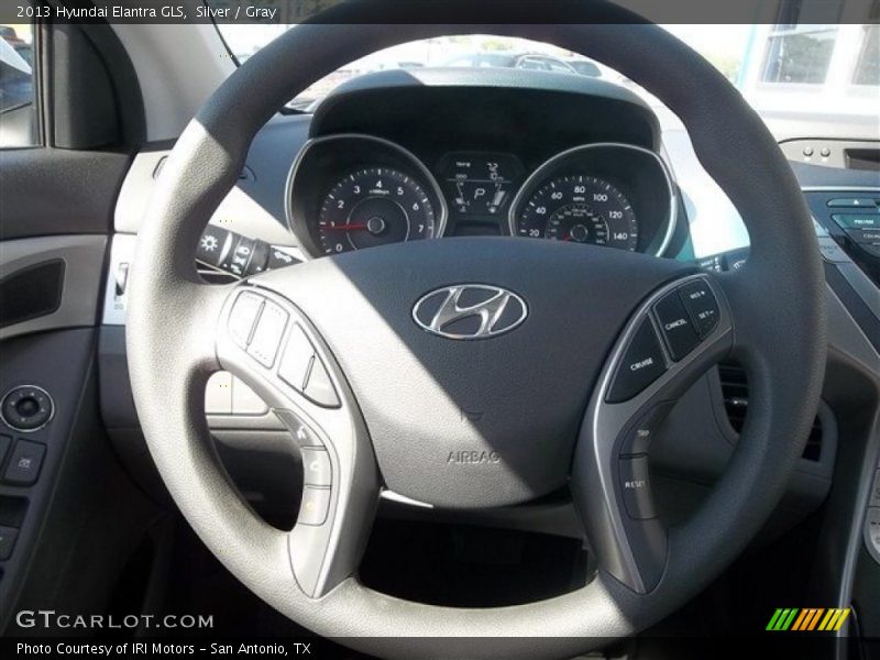 Silver / Gray 2013 Hyundai Elantra GLS