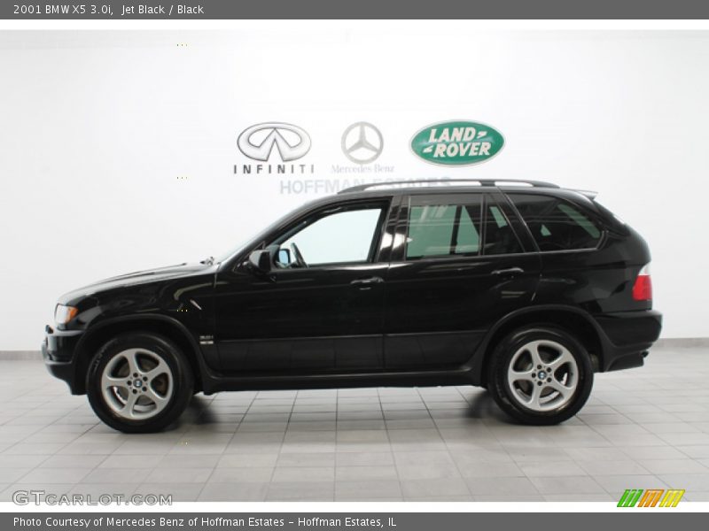 Jet Black / Black 2001 BMW X5 3.0i