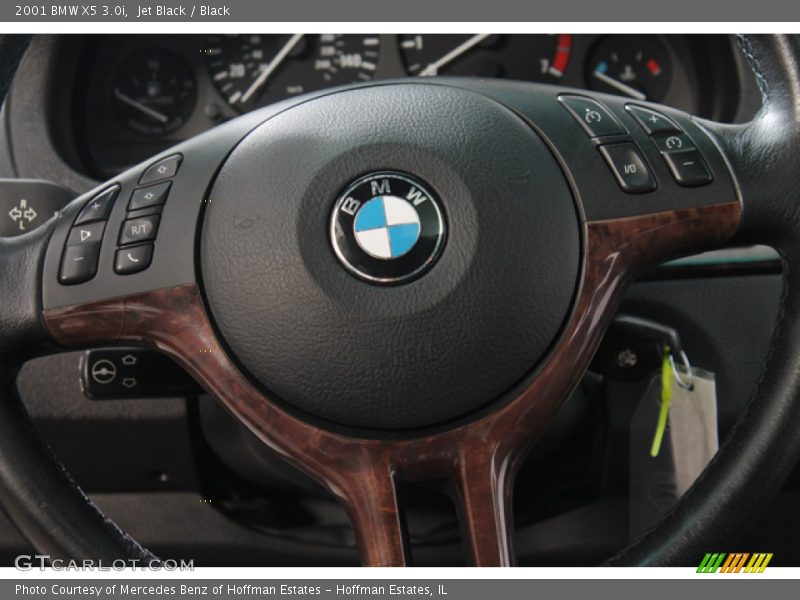 Jet Black / Black 2001 BMW X5 3.0i