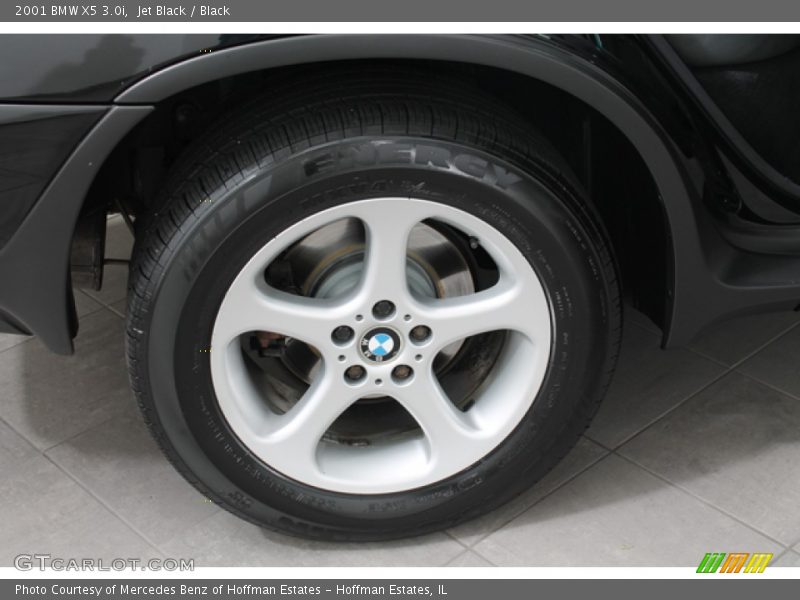 Jet Black / Black 2001 BMW X5 3.0i