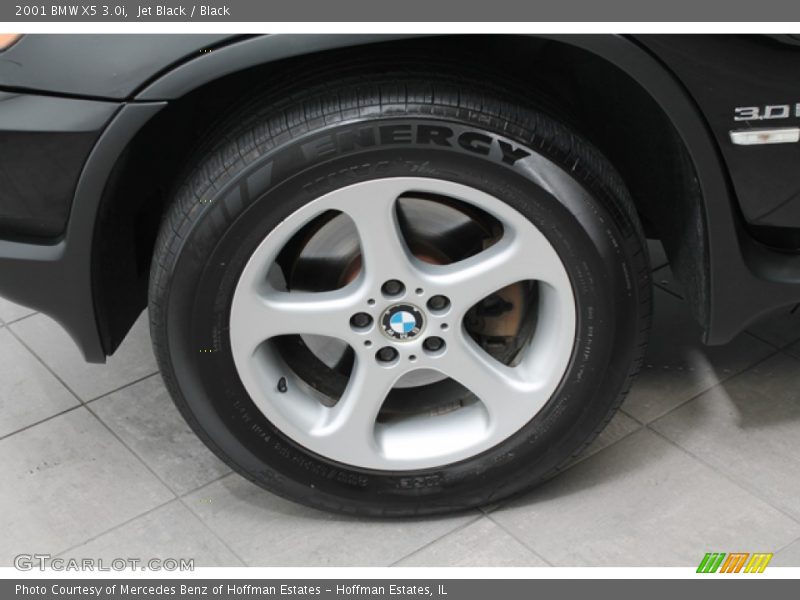 Jet Black / Black 2001 BMW X5 3.0i