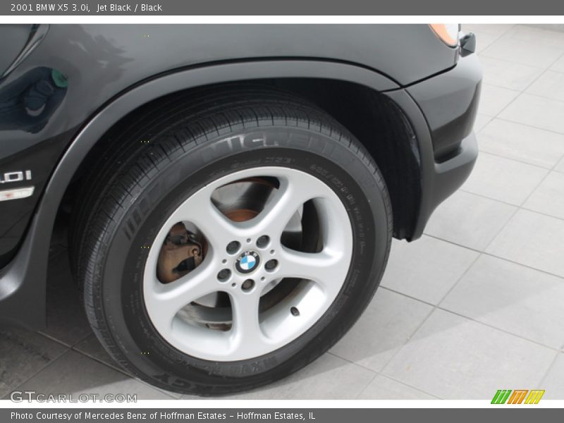 Jet Black / Black 2001 BMW X5 3.0i