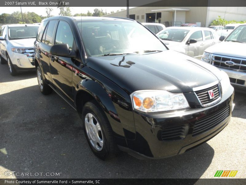Black Onyx / Tan 2007 Saturn VUE