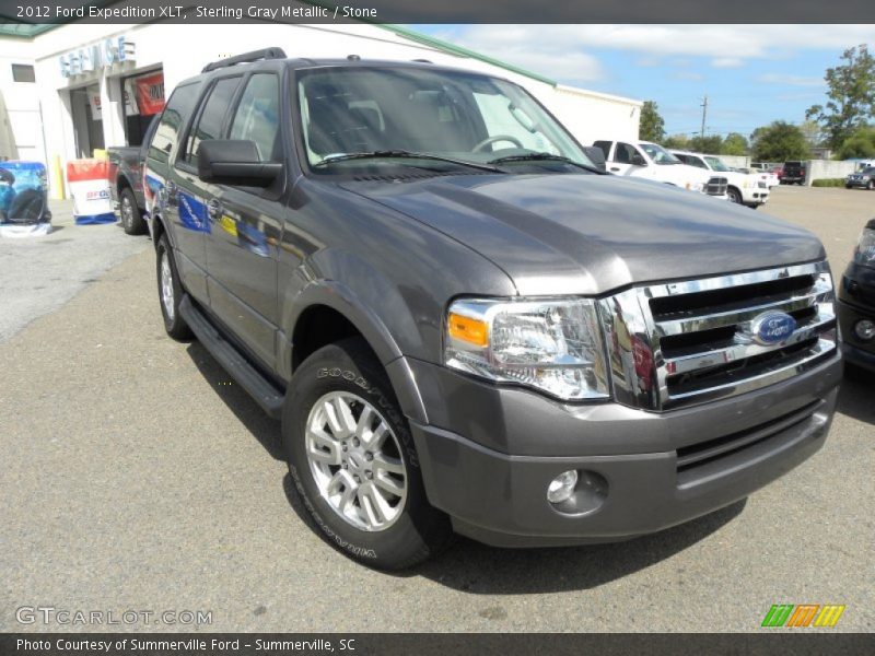 Sterling Gray Metallic / Stone 2012 Ford Expedition XLT