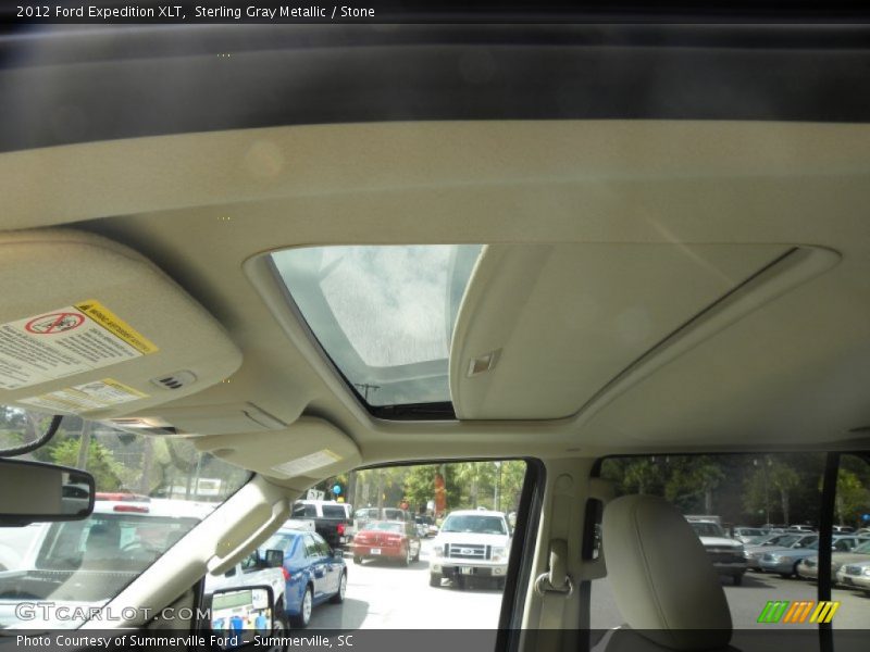 Sterling Gray Metallic / Stone 2012 Ford Expedition XLT