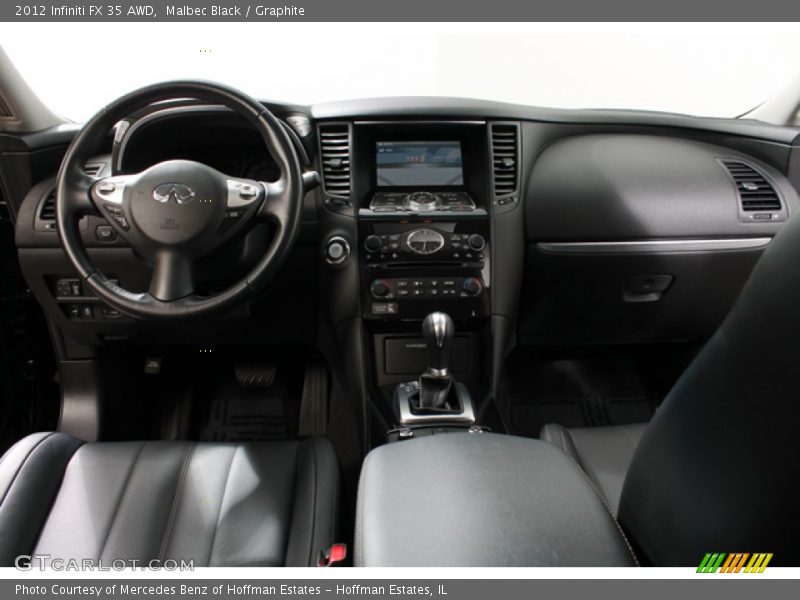  2012 FX 35 AWD Graphite Interior