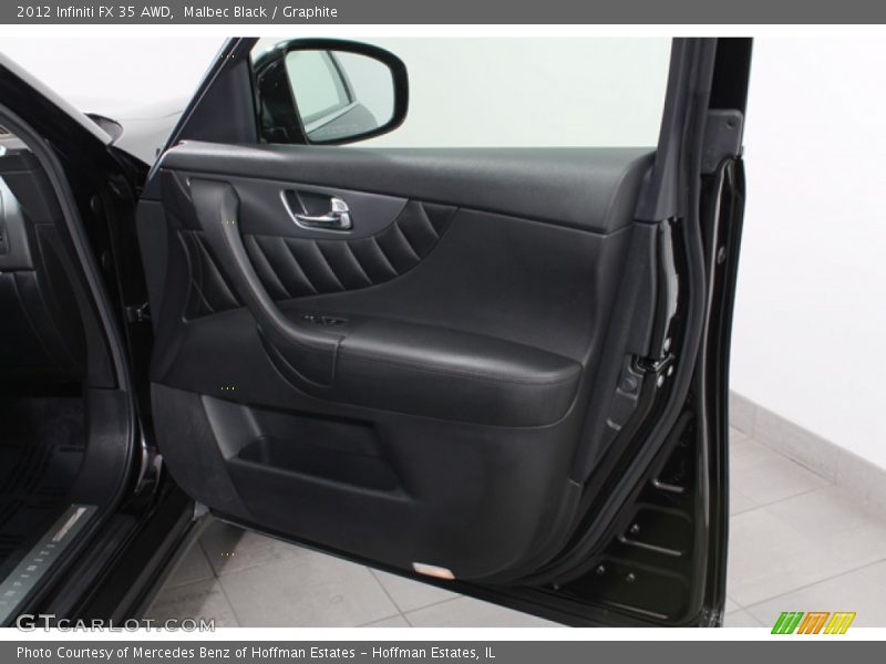 Door Panel of 2012 FX 35 AWD