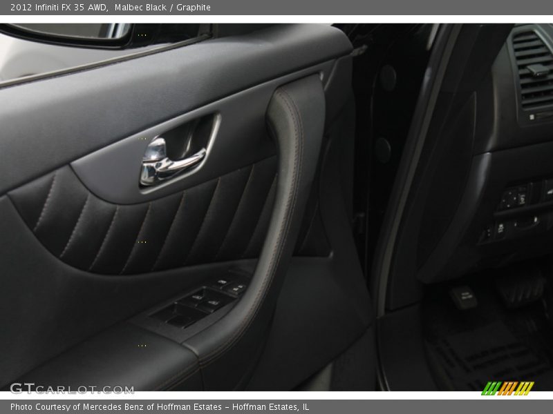 Malbec Black / Graphite 2012 Infiniti FX 35 AWD