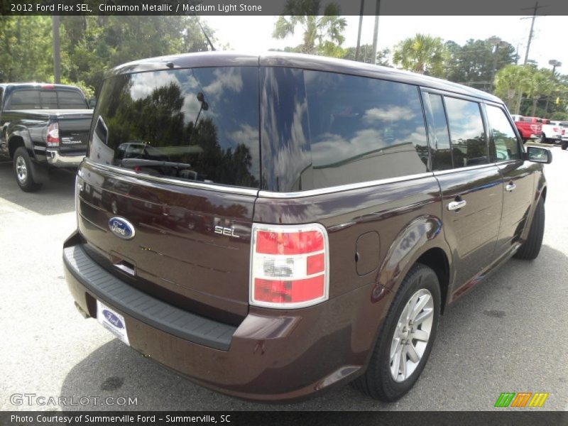 Cinnamon Metallic / Medium Light Stone 2012 Ford Flex SEL