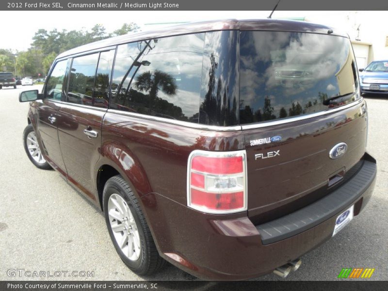 Cinnamon Metallic / Medium Light Stone 2012 Ford Flex SEL