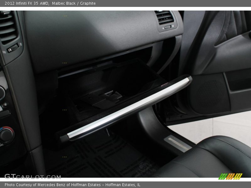 Malbec Black / Graphite 2012 Infiniti FX 35 AWD