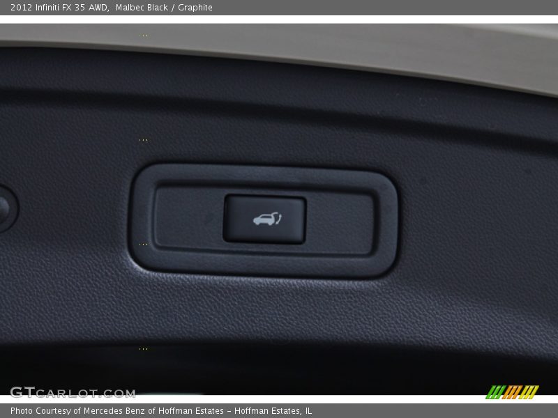 Malbec Black / Graphite 2012 Infiniti FX 35 AWD