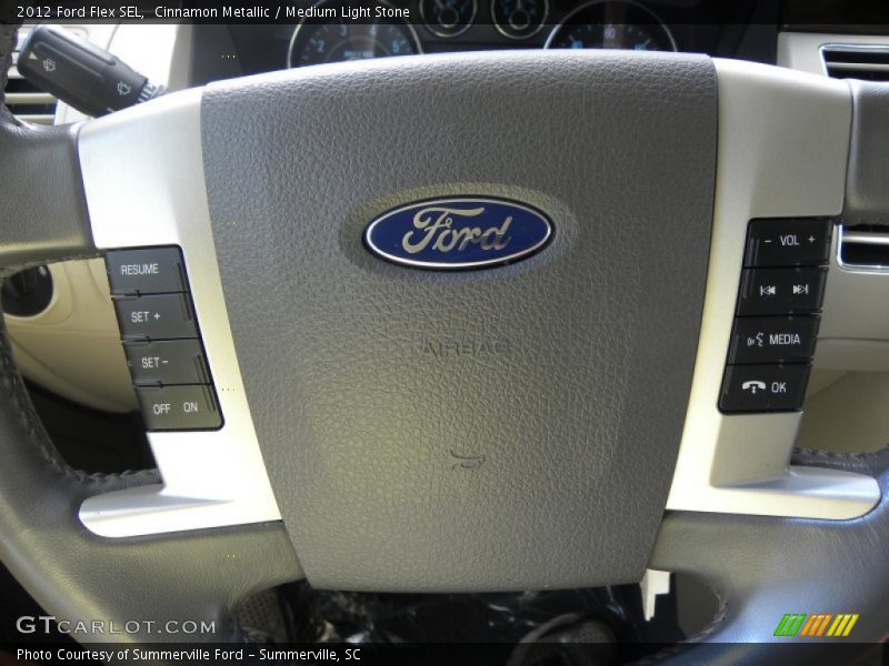 Cinnamon Metallic / Medium Light Stone 2012 Ford Flex SEL