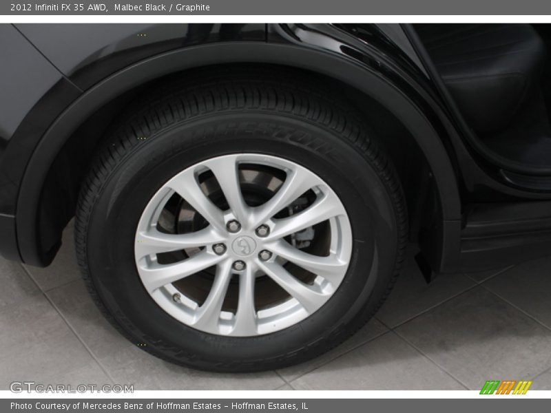  2012 FX 35 AWD Wheel