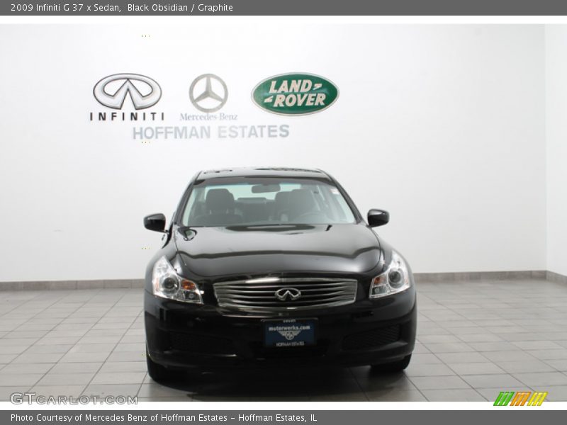 Black Obsidian / Graphite 2009 Infiniti G 37 x Sedan